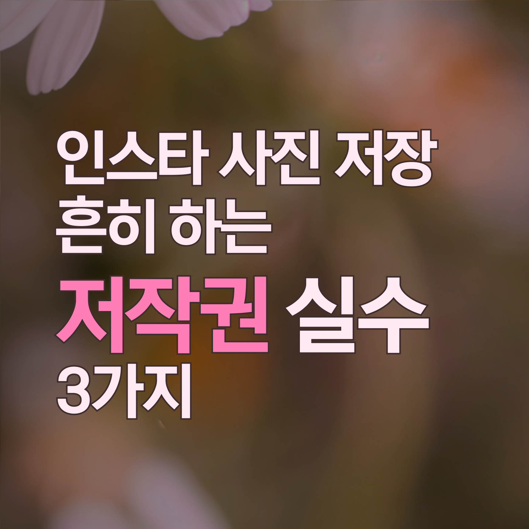 출처만 밝히면 무죄? 인스타 사진 저장할 때 흔히 하는 저작권 실수 3가지